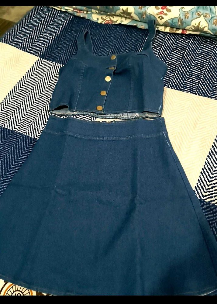 Denim Coord Set