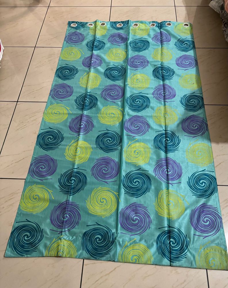 1 Door Nd Set Of 2 Windows Curtains