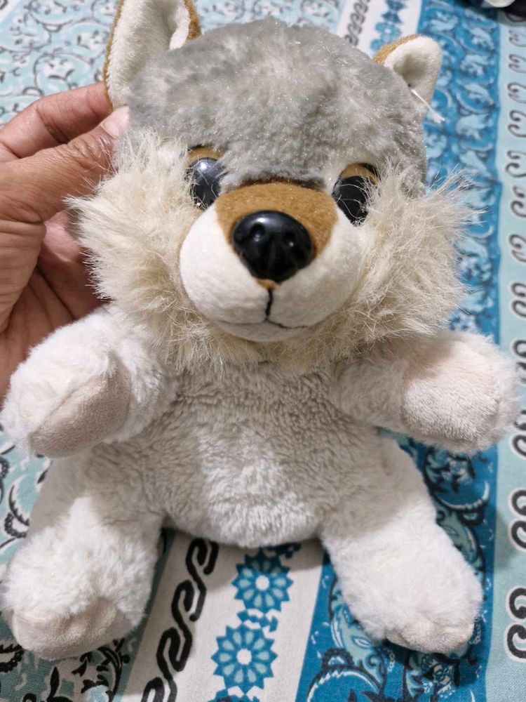 Cute Wolf Puppet Toy