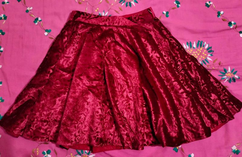 Velvet Skirt