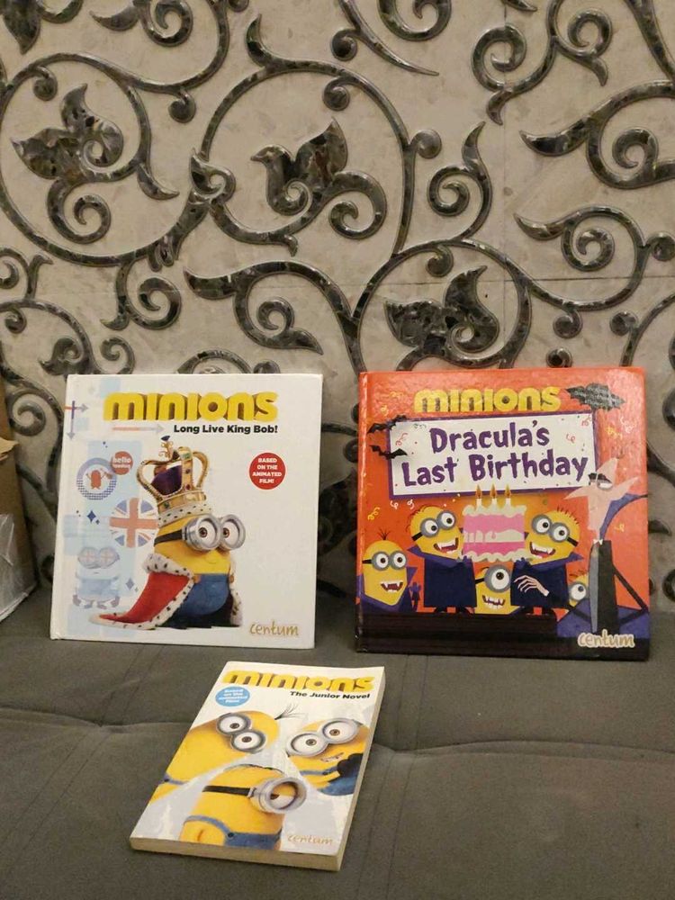 Minions Books Combo 3  Set