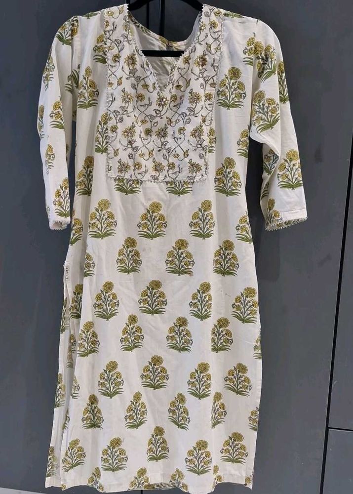 Cotton Kurta Dupatta Set (Only Cash)