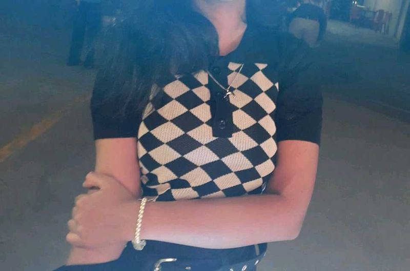 Diamond Pattern Vest Top