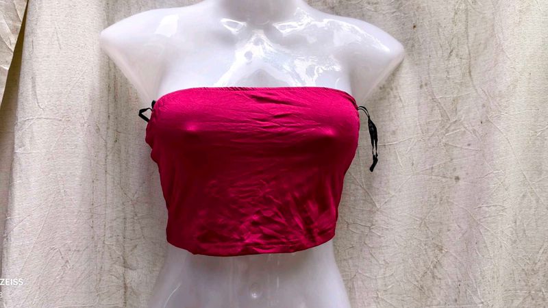 I. Pink Tube Top