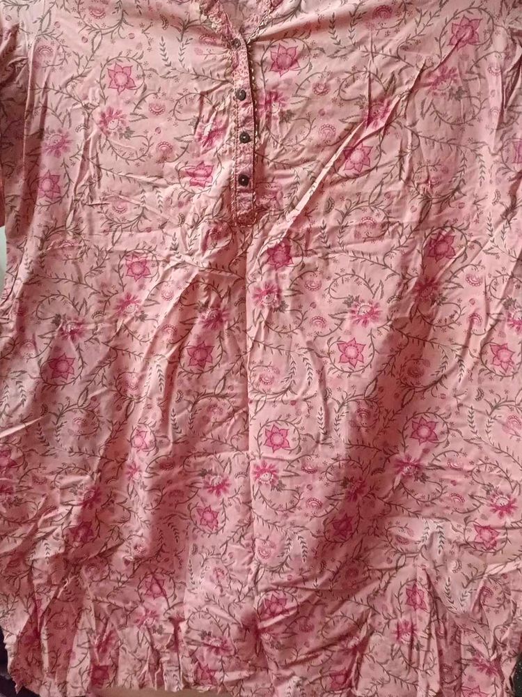 Floral Print Casual Top