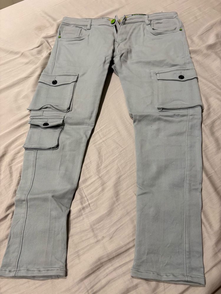 Cargo Style Jeans