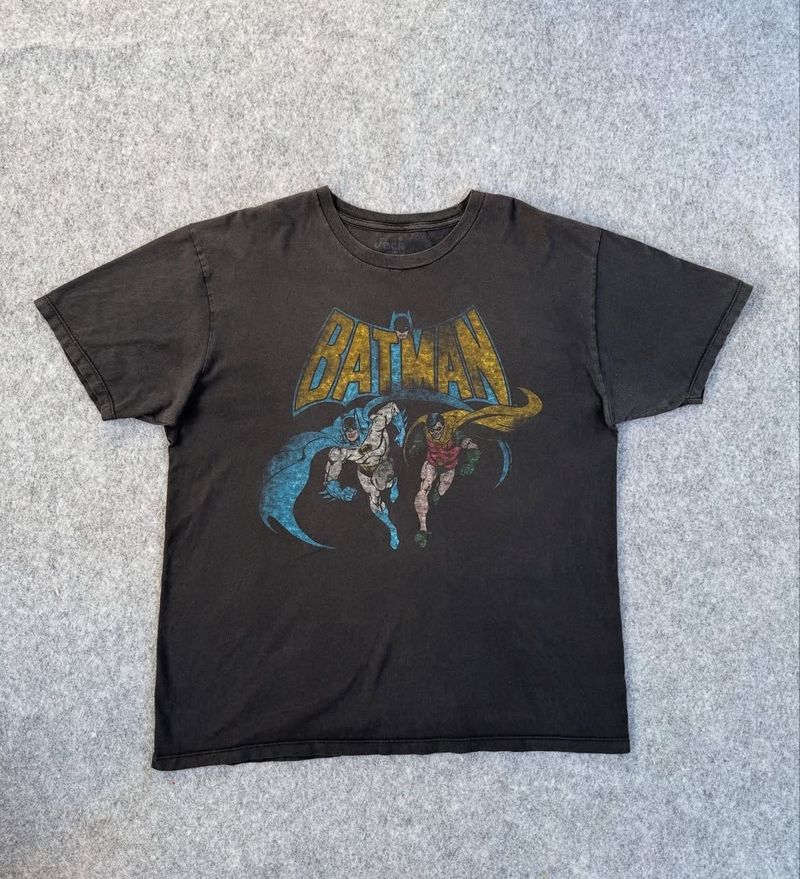 Vintage Batman &amp; Robin Graphic Tee