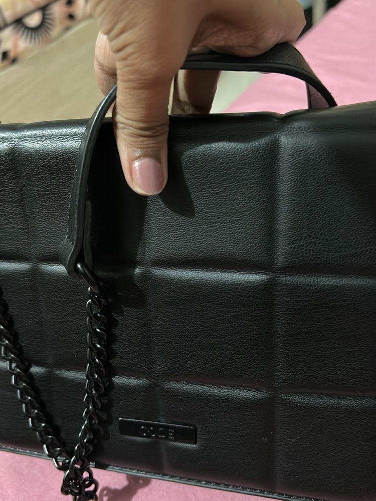 Chic Black Chain Bag