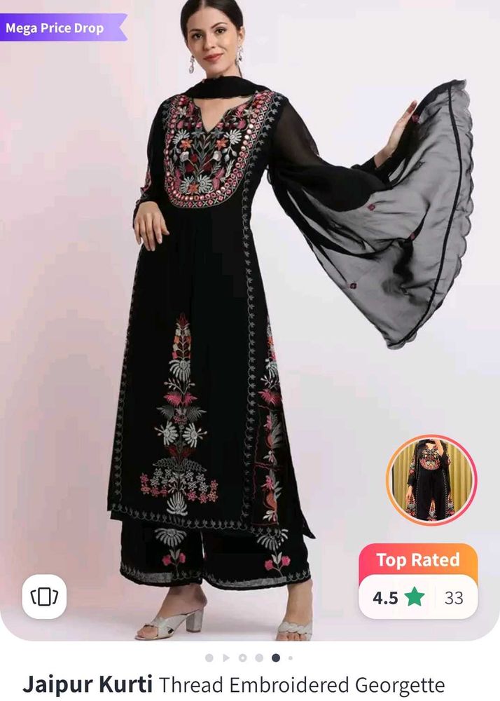 Elegant White Salwar Kameez Suit