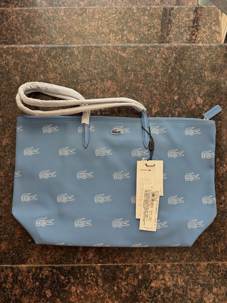 Lacoste Tote Bag With Tags