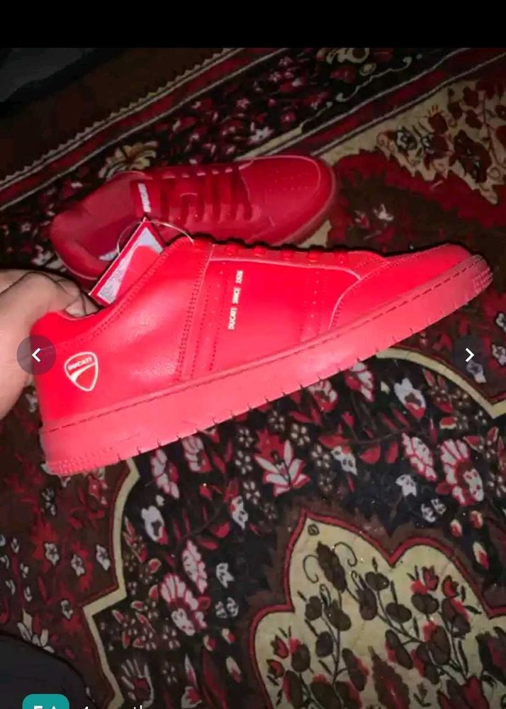 Red Ducati Sneakers