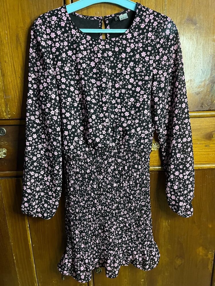 Floral Long Sleeve Dress