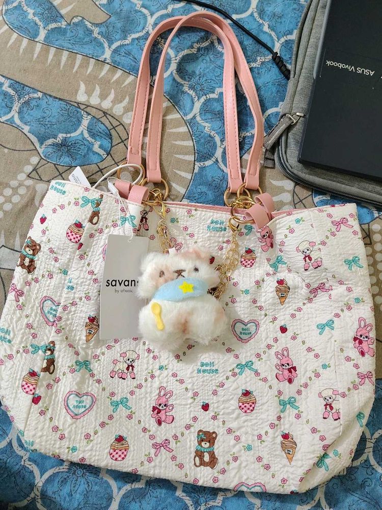 Savanna by Wheel Tote Bag