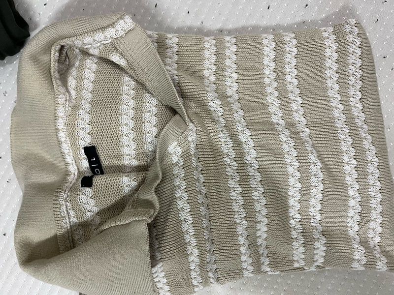 Striped Knit Top