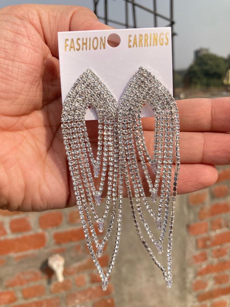 Dazzling Rhinestone Earrings