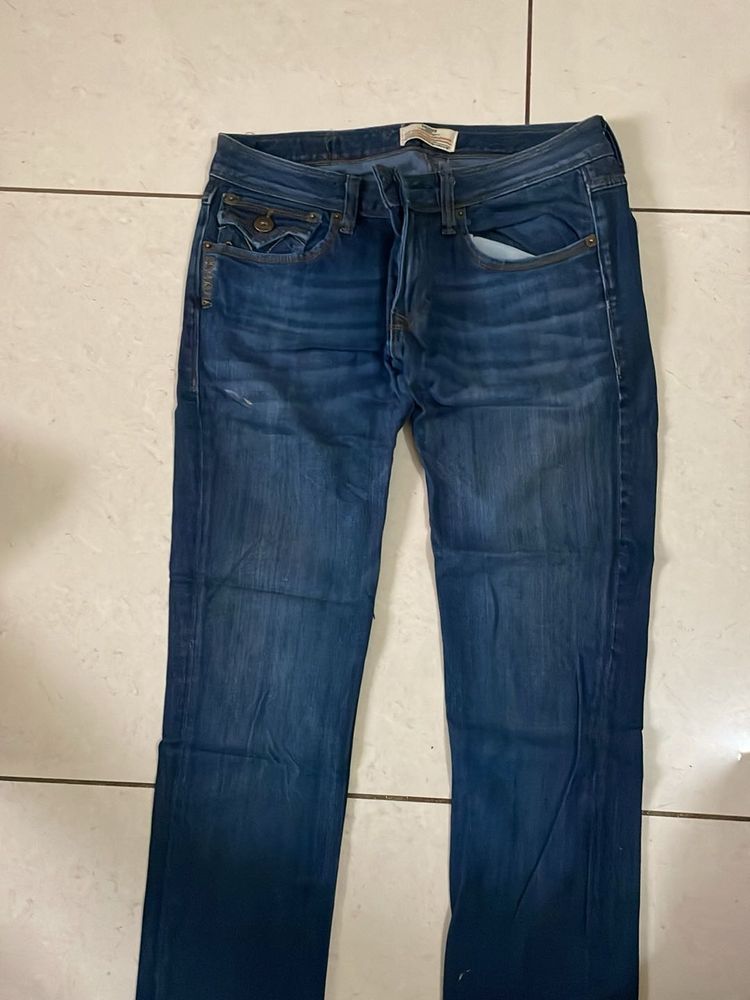 Dark Wash Denim Jeans