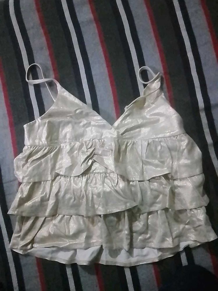 Tiered Ruffle Cami Top