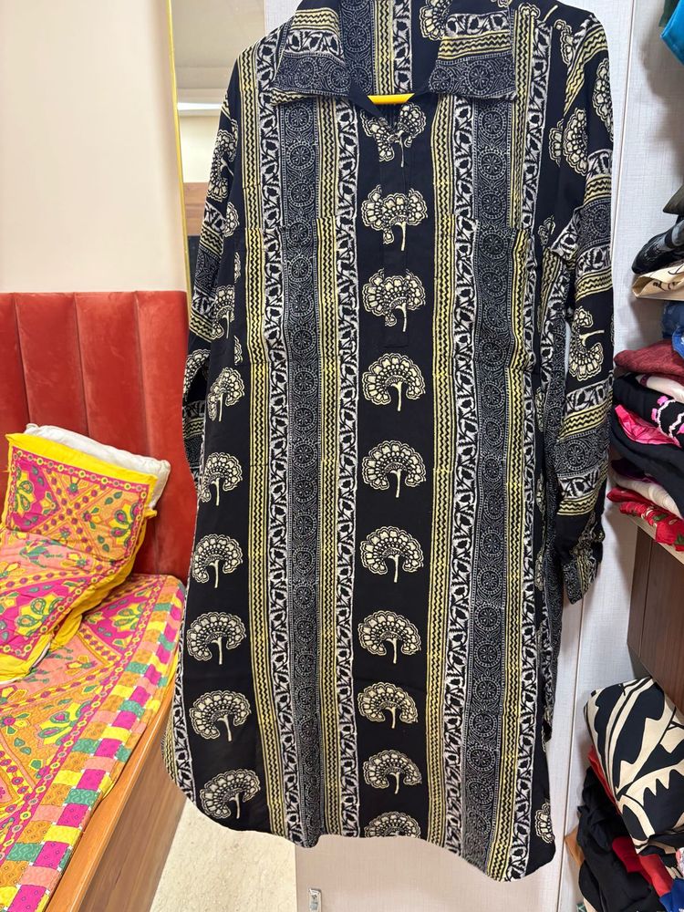 Black Kurta