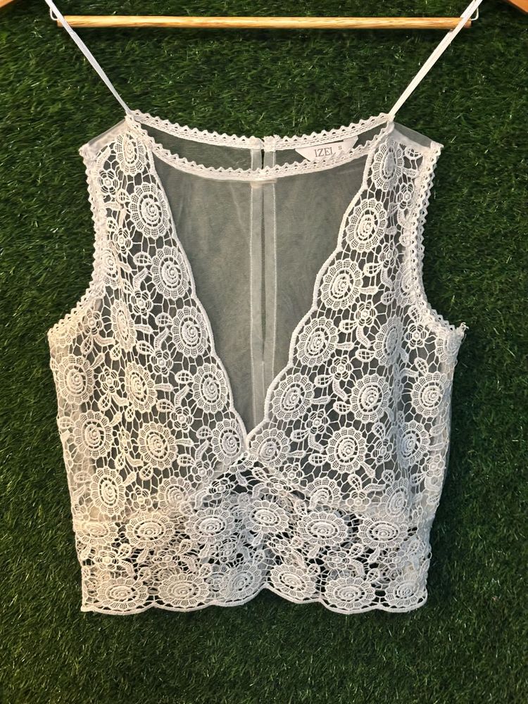 Izel Lace Crop Top
