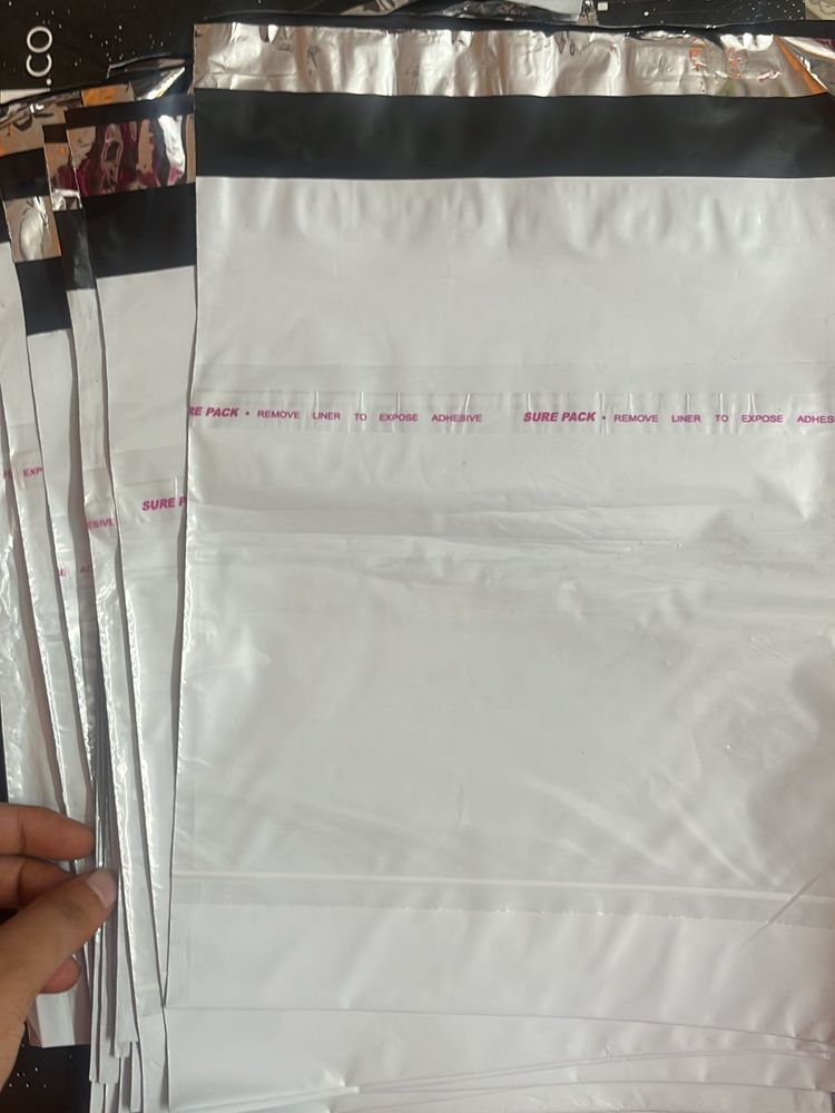 Packing 50 Covers Courier Bags