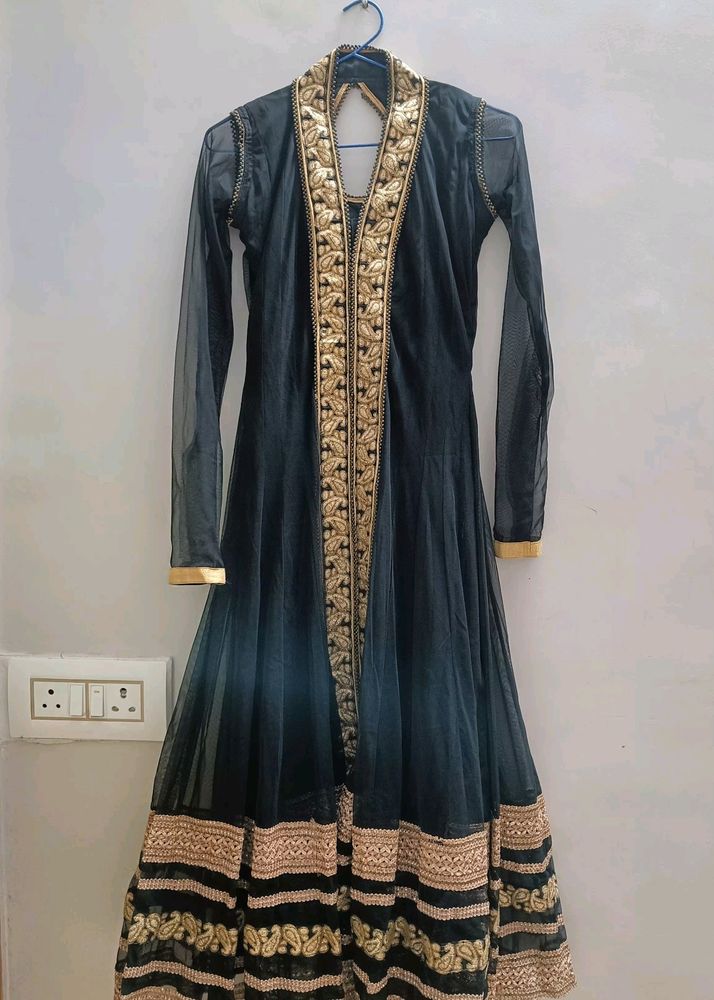 Gheredar Anarkali Suit On Sale.