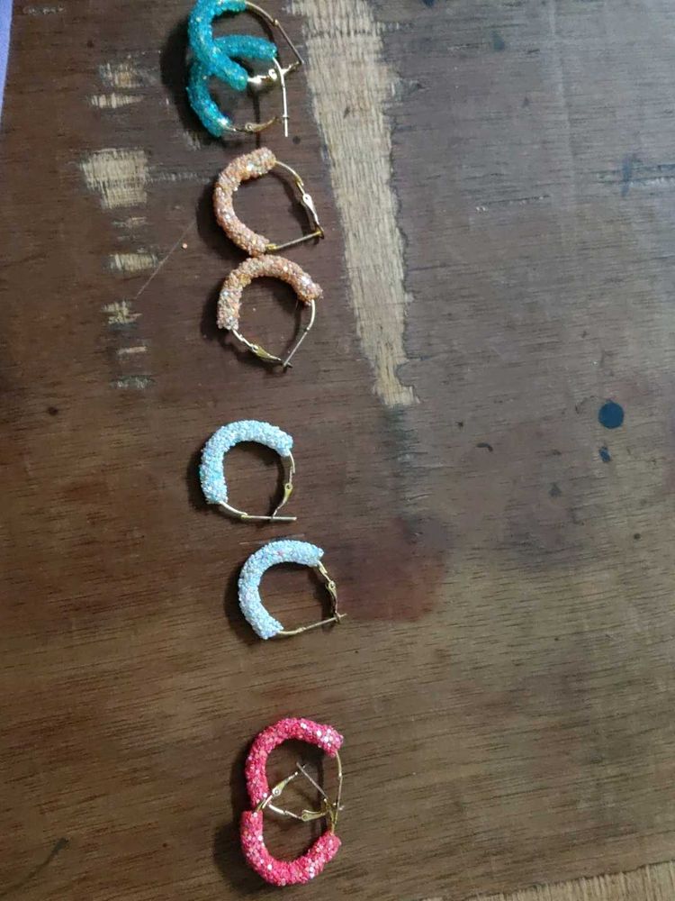 Sparkly Hoop Earring Bundle