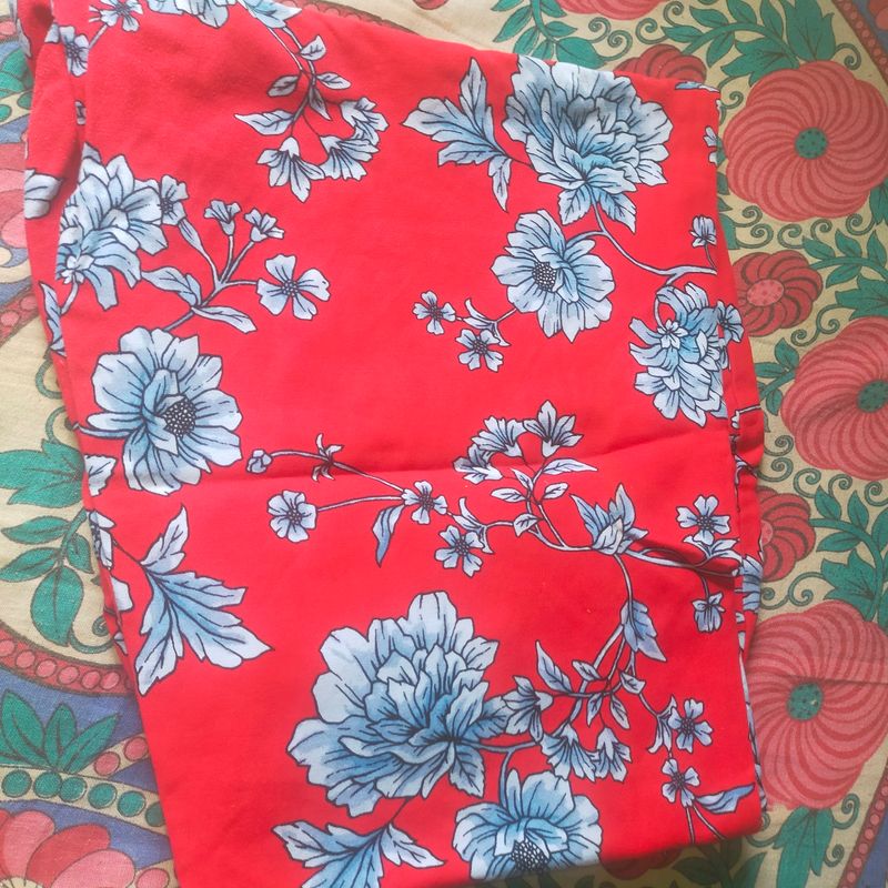 Very Comfortable Floral Print  Pure Cotton Paint