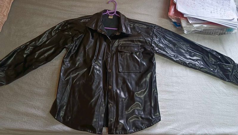 Leather Shacket
