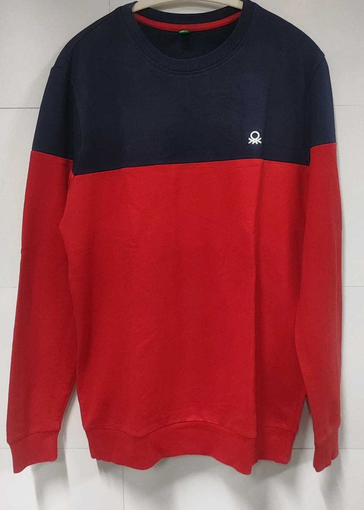 Benetton Colorblock Sweater