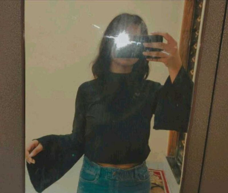 Black Crop Top