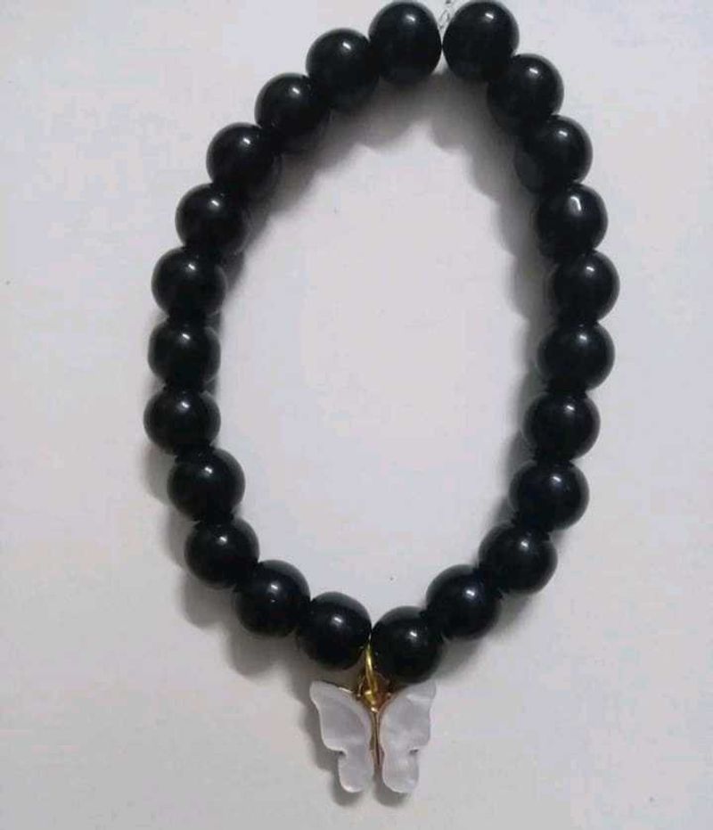 JELLY BEADS BRACELET WITH CHARM