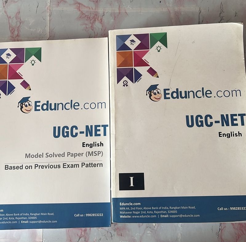 UGC-NET English Set Of 2 Guidebooks