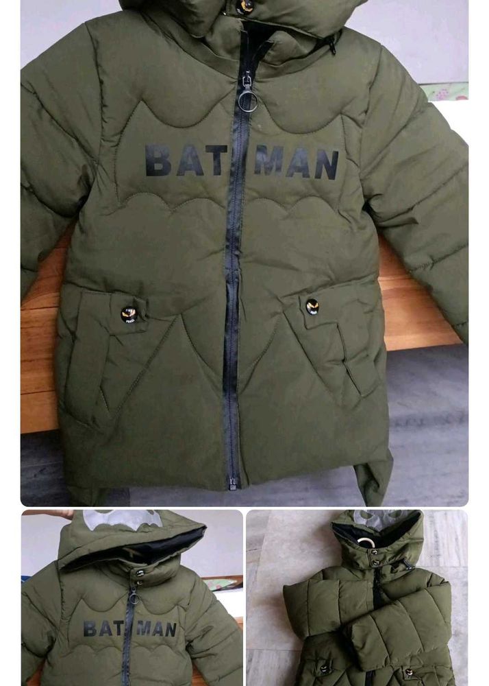 Cute Batman Puffer Jacket