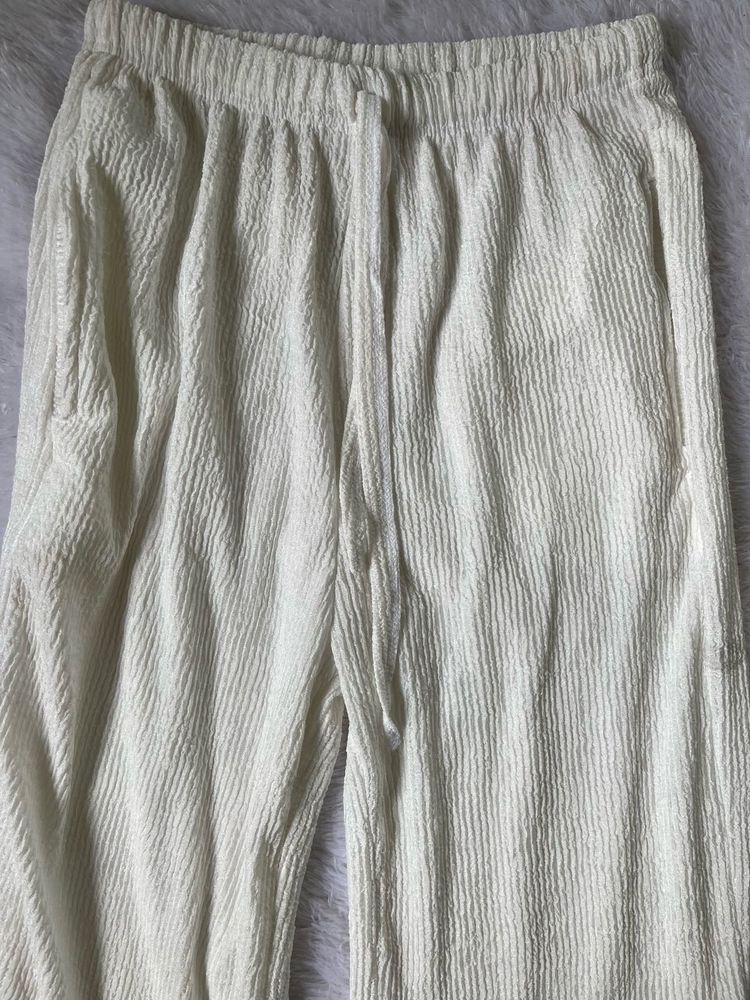 Trendy White Trouser