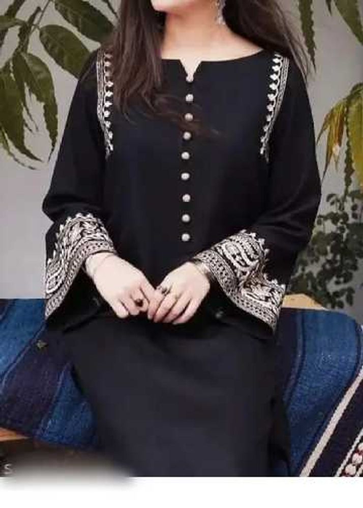 Elegant Black Kurta