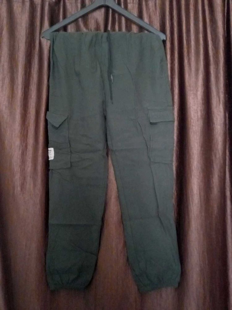 Olive Cargo Pants