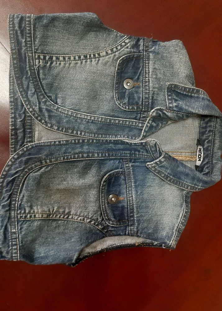 Cute Denim Vest