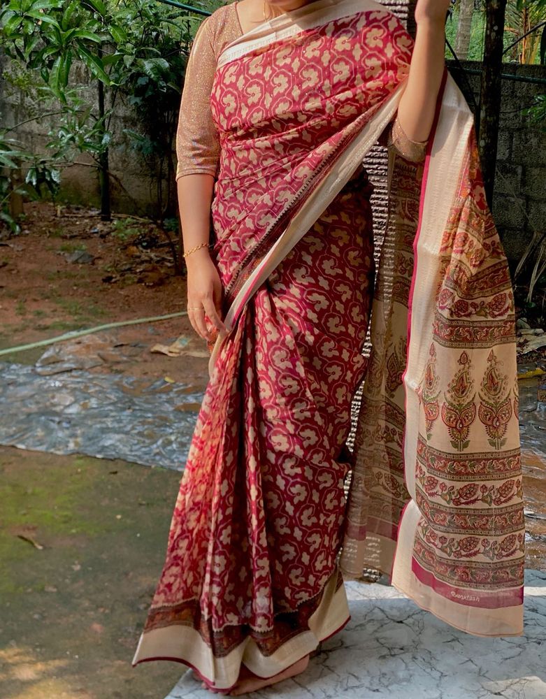 Elegant Printed Saree