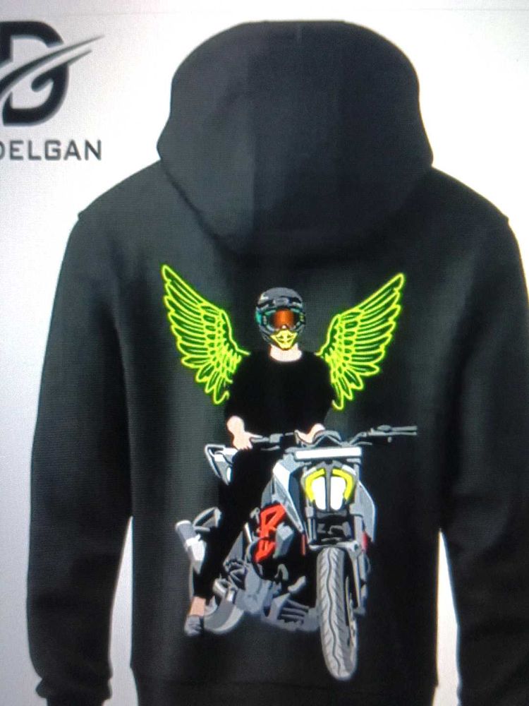 Graphic Print Hoodie