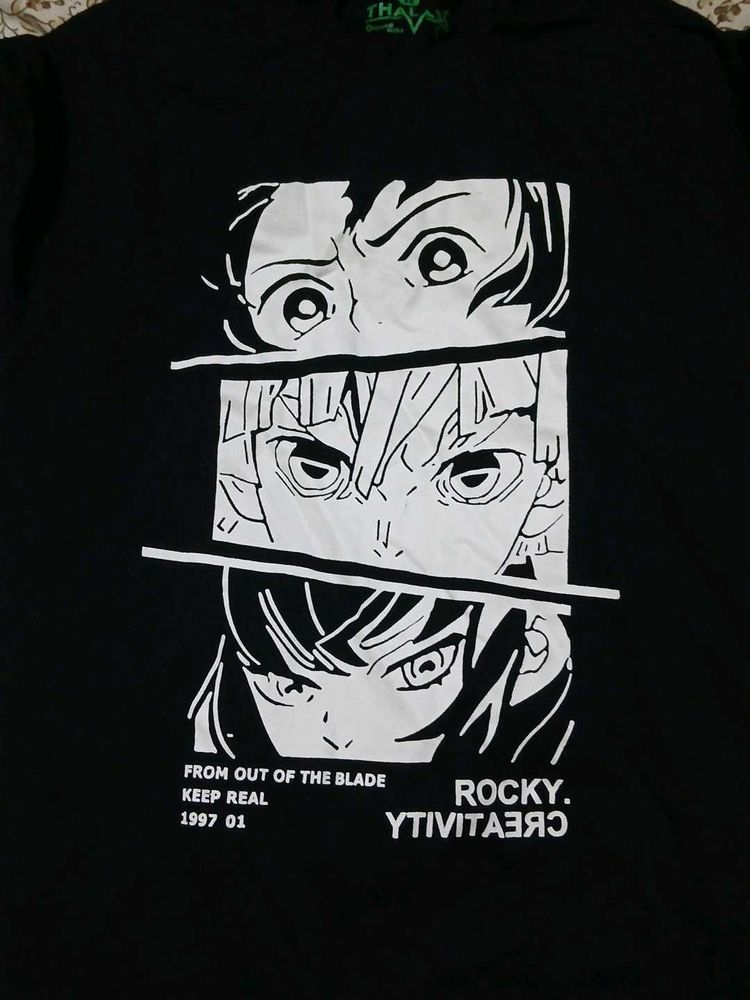black men anime edition tshirt