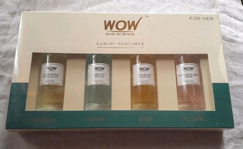 Wow Parfum Set ..pack Of4.