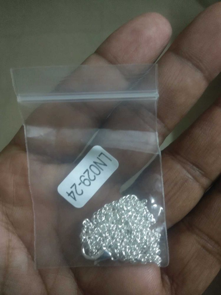fine Chain Necklace it's silver plat