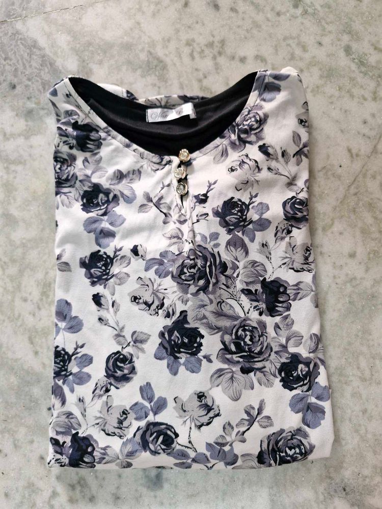 Floral Print Top