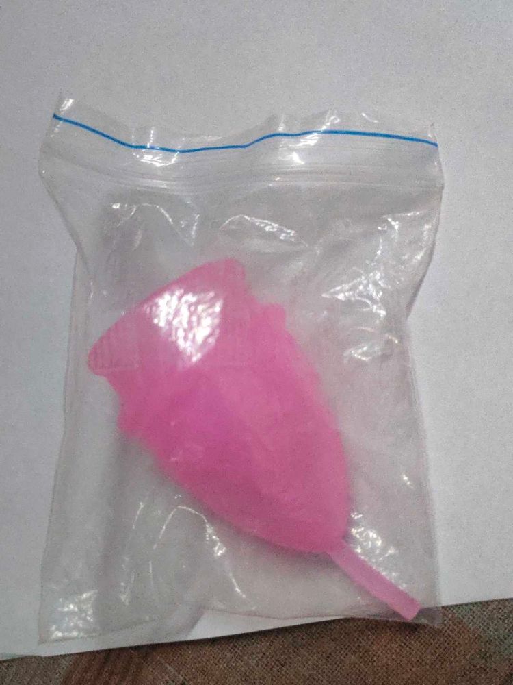 Pink Reusable Menstrual Cup(2)