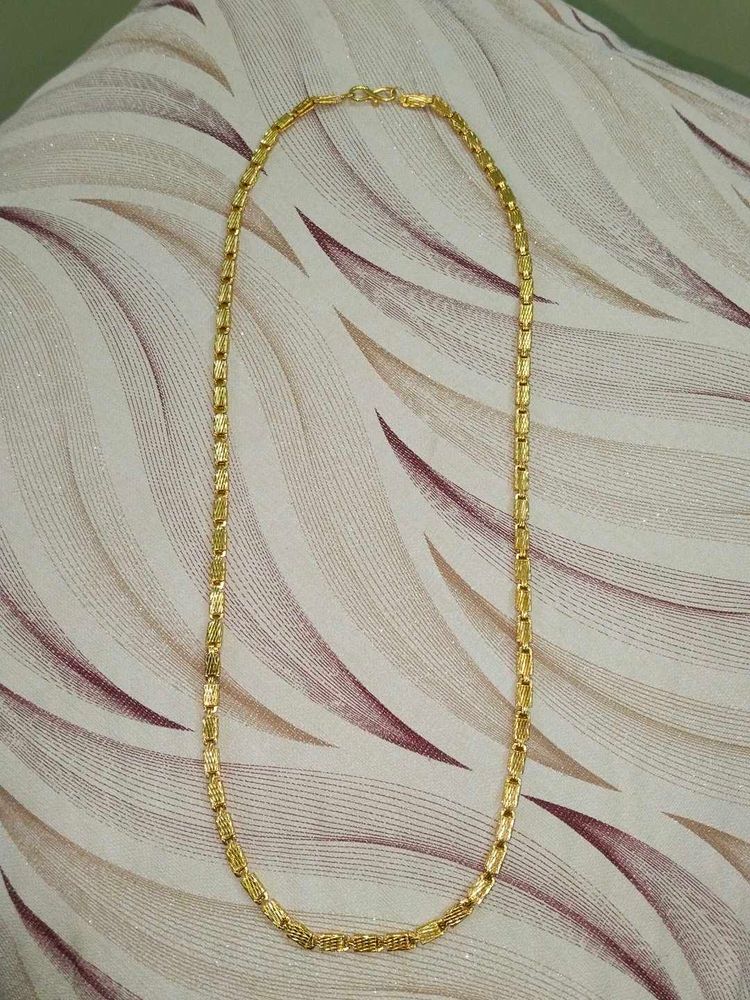Gold Tone Chain Necklace
