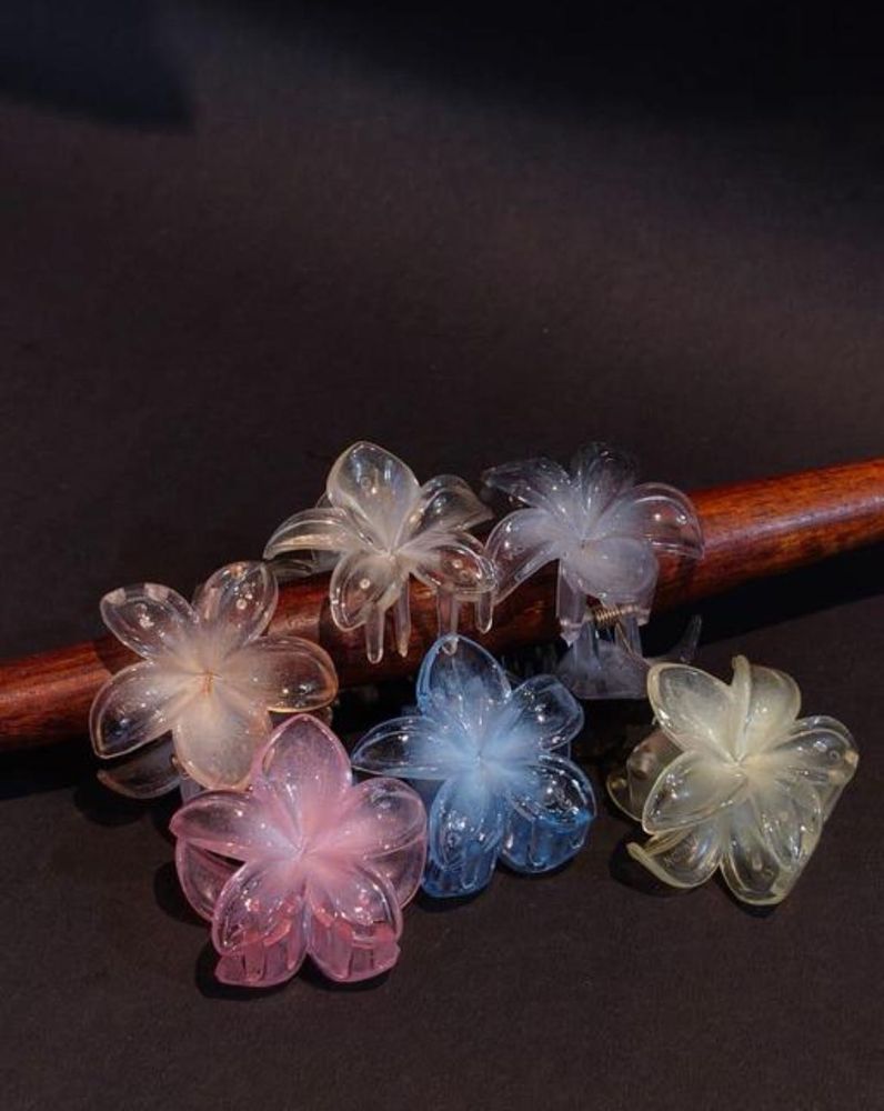 Flower Hair Clips