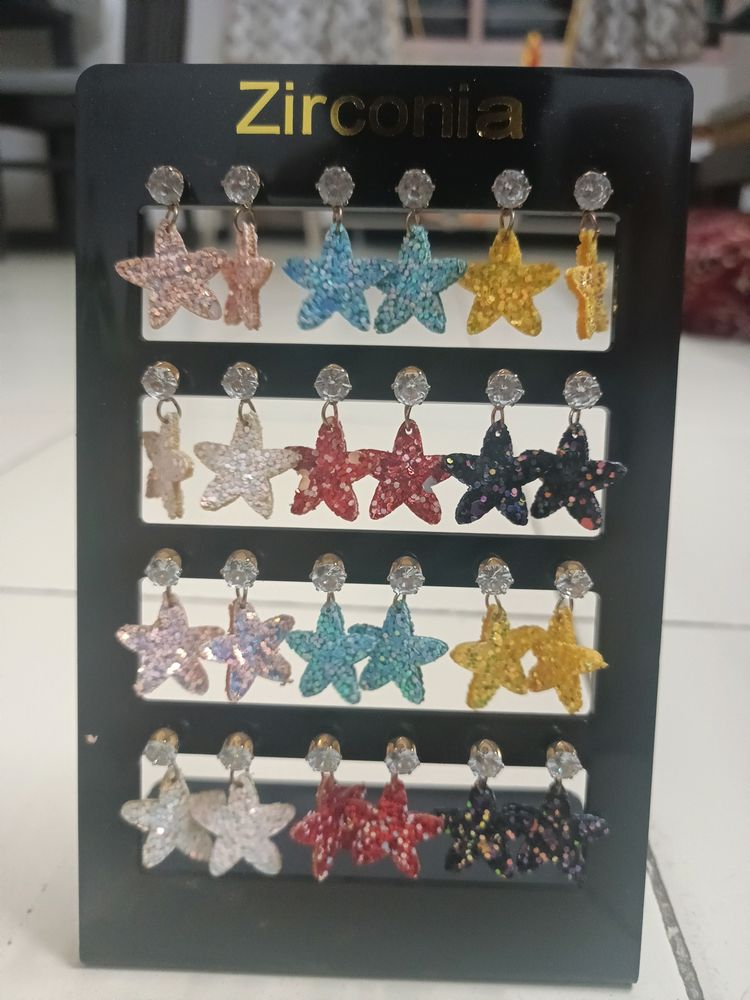 Earrings Pack Of 12