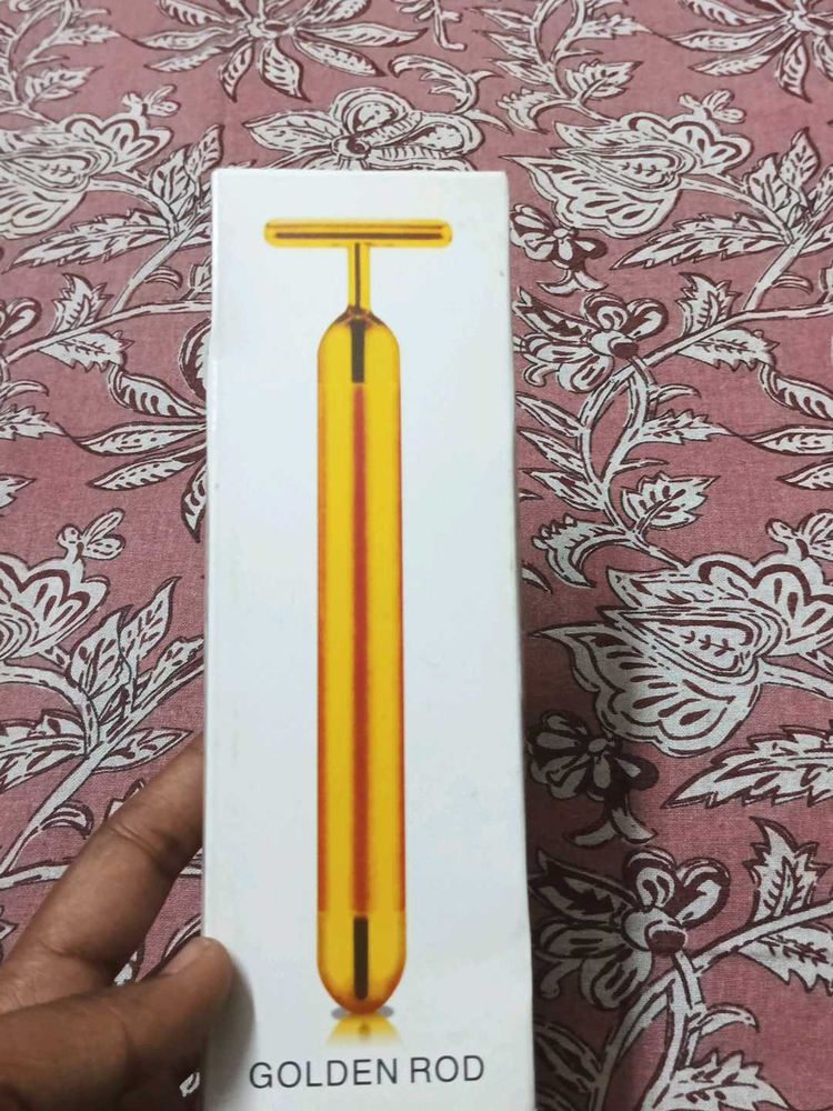 Golden Rod Face Massager