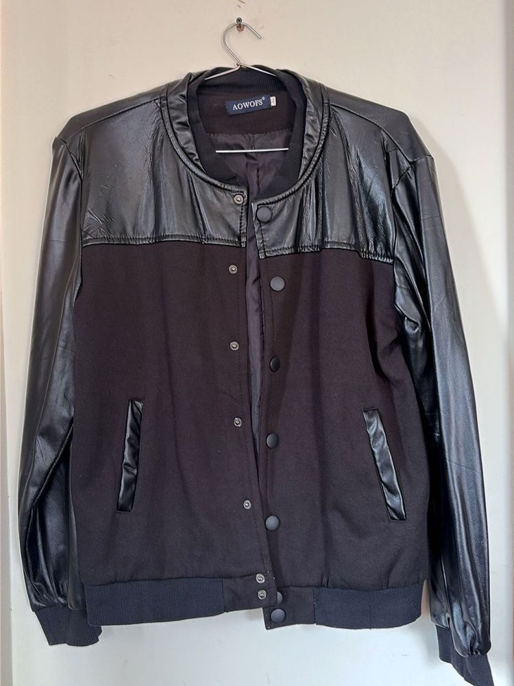Brand NEW Stylish Black Bomber Jacket