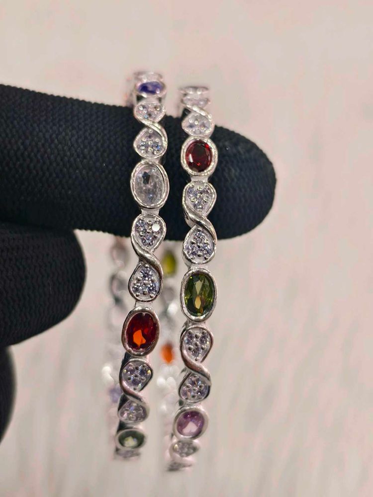Pure Silver Bangles